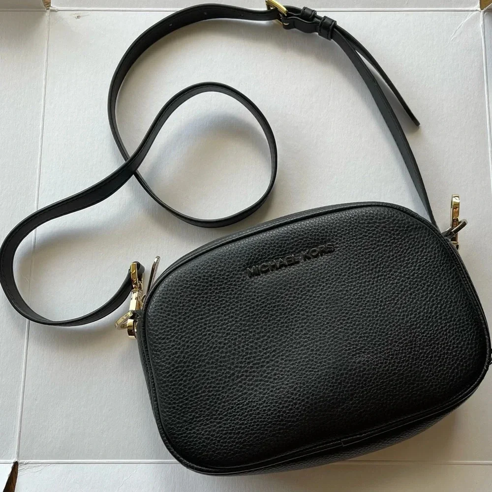Michael Kors Bedford  black crossbody bag